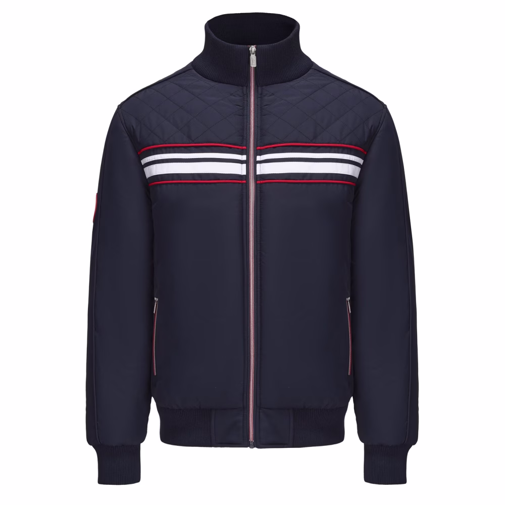 Lonsdale Men's Padded Hooded Bomber Jacket
