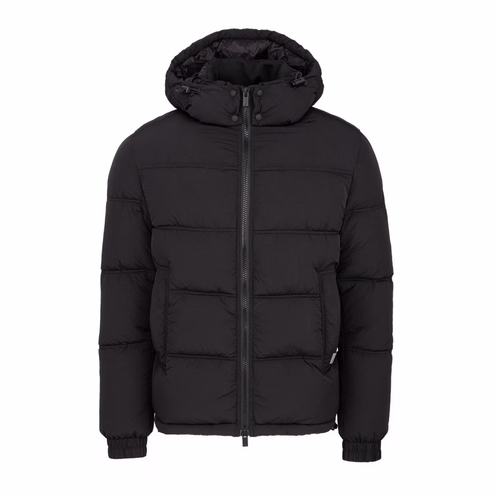 Men's Bubble Water and Wind Resistant Short Puffer Jacket