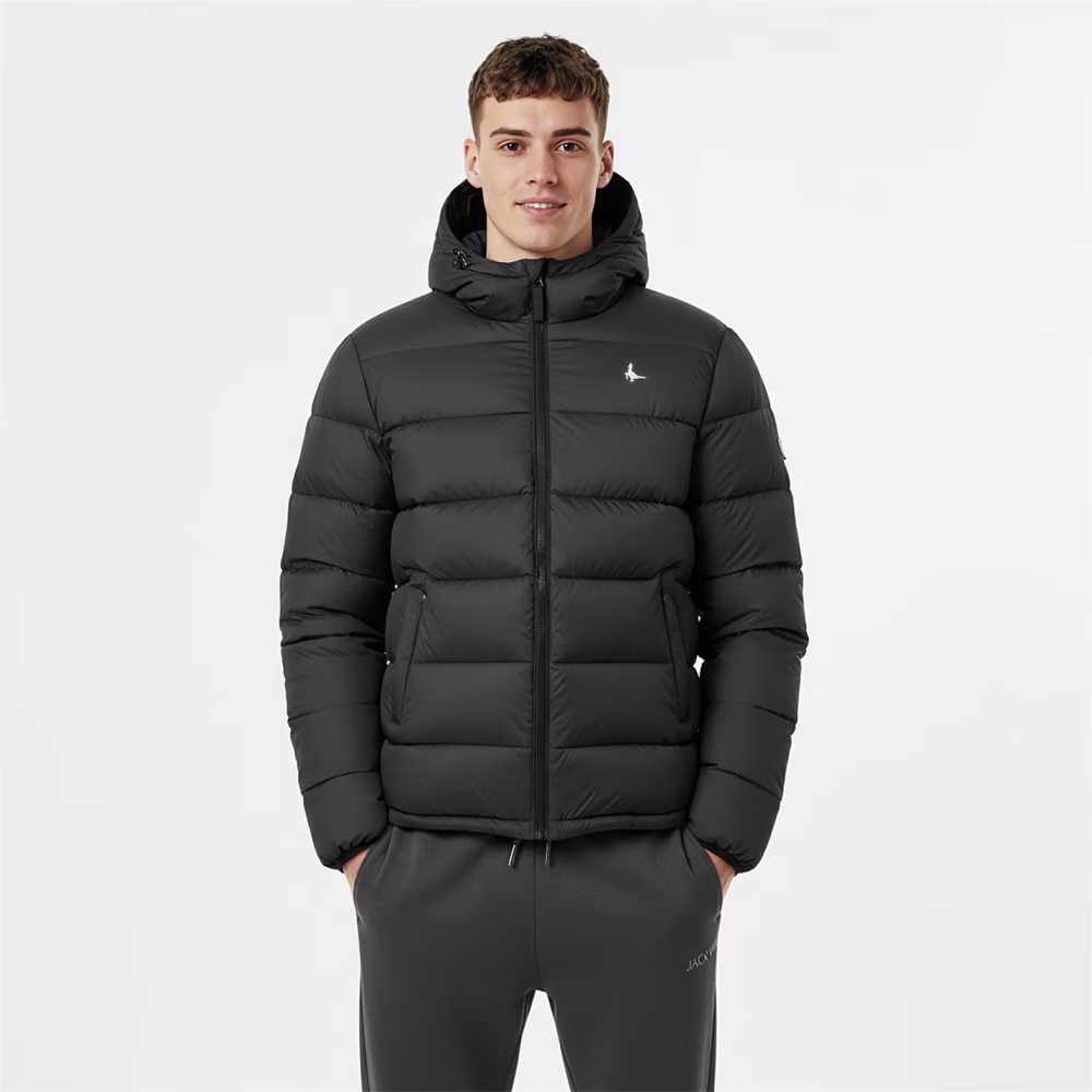 Men's Kershaw Water Resistant Synthetic Fill Short Puffer Jacket