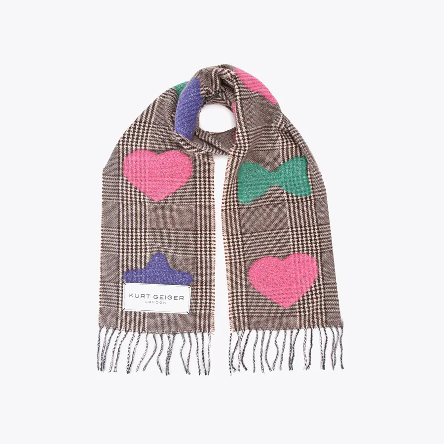 Kurt Geiger-Needle Punch Scarf