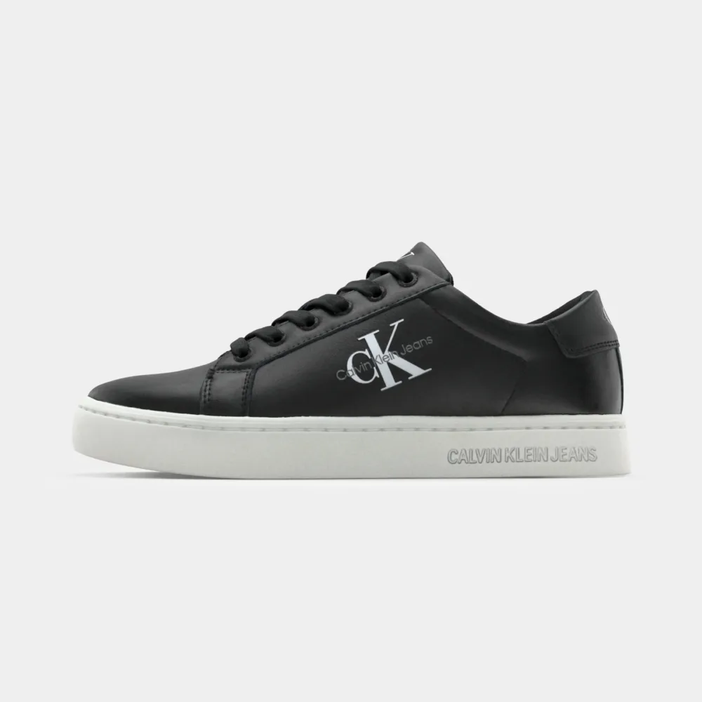 Calvin Klein Jeans CLASSIC CUPSOLE LACEUP - Low sneakers - black/bright white