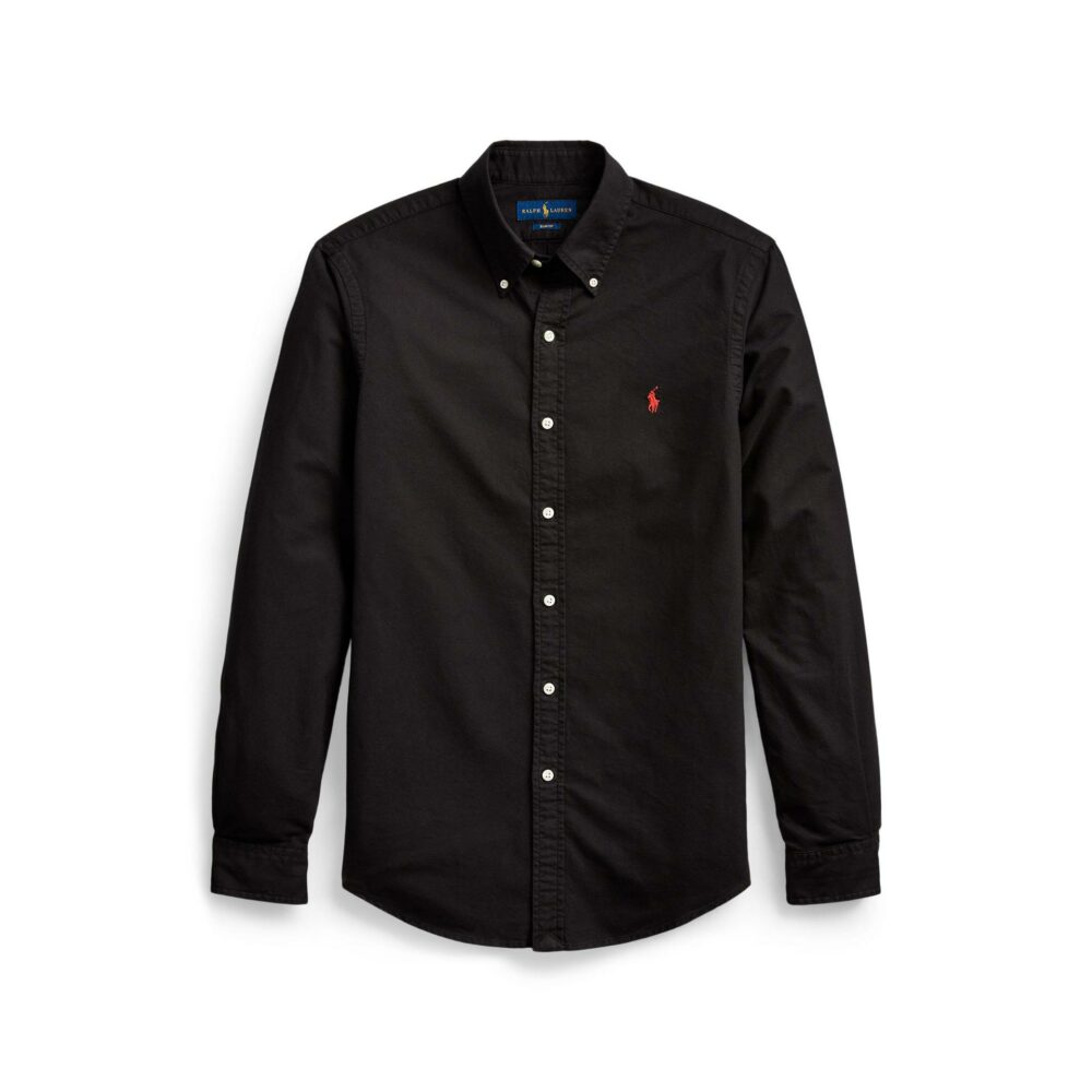 Polo Ralph Lauren Mens Slim Fit Oxford Long Sleeve Shirt