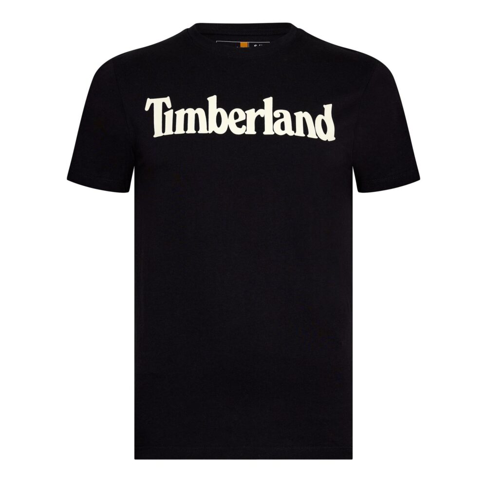 Timberland Men's Wordmark Logo T-Shirt