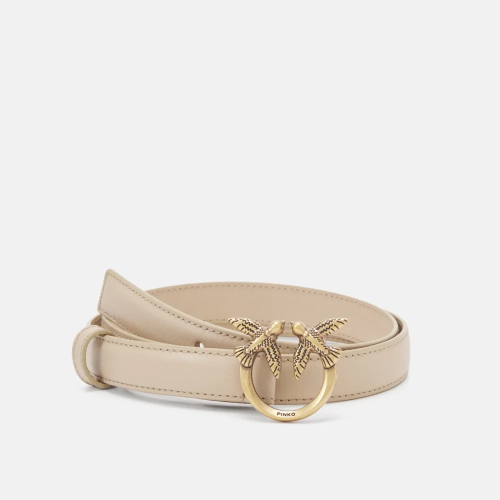 Pinko LOVE BERRY - Cintura - sabbia/antique gold-coloured