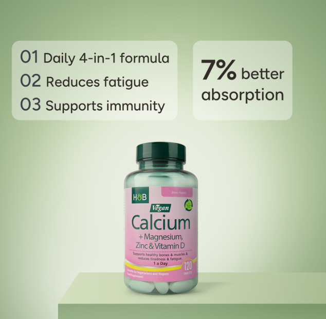 Holland & Barrett Calcium Magnesium Vitamin D & Zinc 240 Tablets