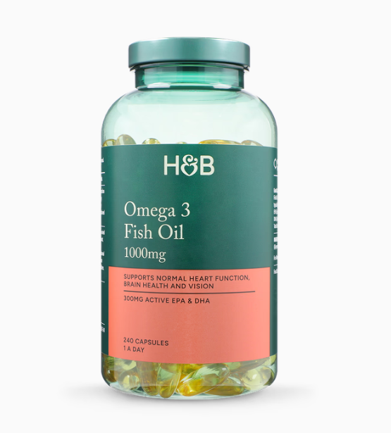 Holland & Barrett Omega 3 Fish Oil 1000mg 240 Capsules