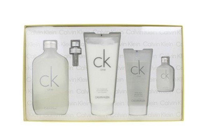 CK One 4 Piece Gift Set by Calvin Klein for Men