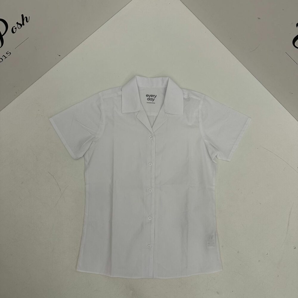 Children white Shirt - (11/12 years)