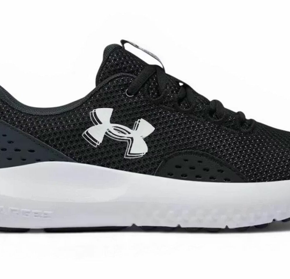 Under Armour Charged Surge 4 Black Anthracite White