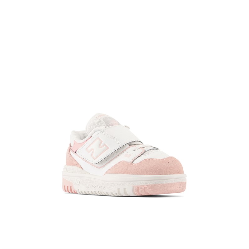 New Balance Infant Girls 550 Trainers White/​Pink Haze