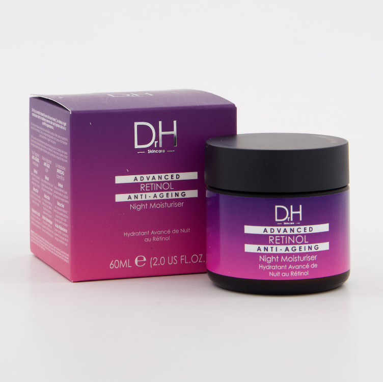 Dr H Skincare  Advanced Retinol Anti Ageing Night Moisturiser 60ml
