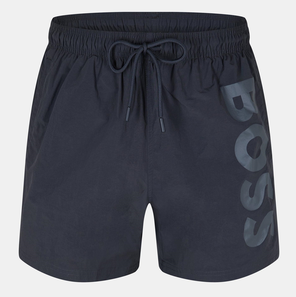 Boss Men's Octopus Swim Shorts with Bold Branding