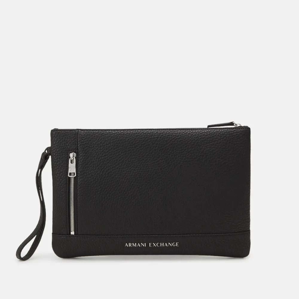 Armani Exchange POCHETTE - Clutch - black