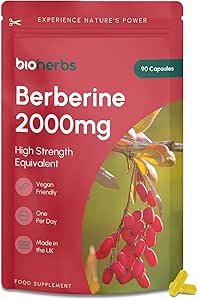 Berberine HCL Supplement High Strength