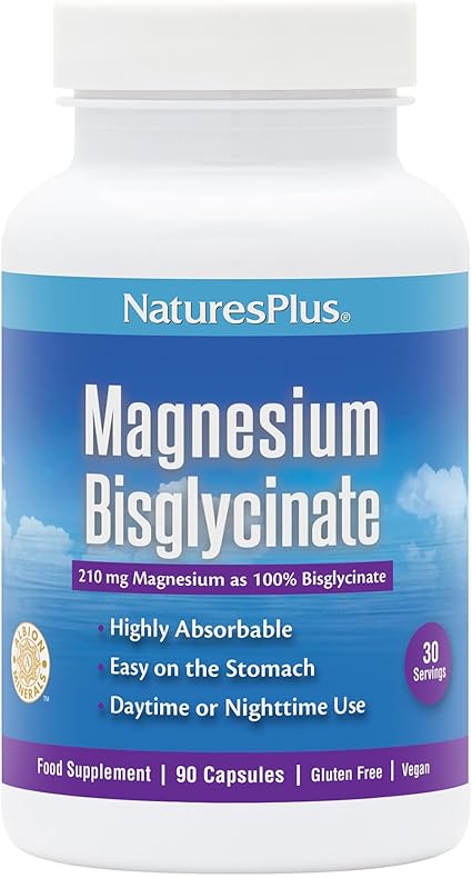 NaturesPlus Magnesium Bislycinate Capsules