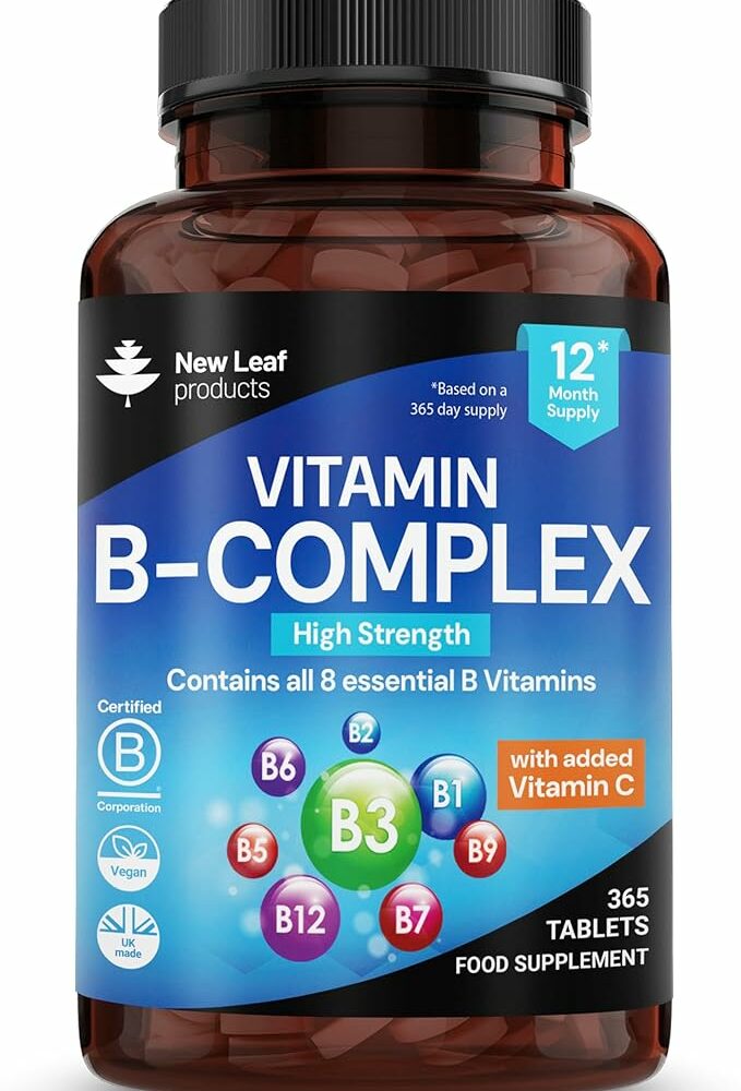 Vitamin B Complex - 365 Small Tablets