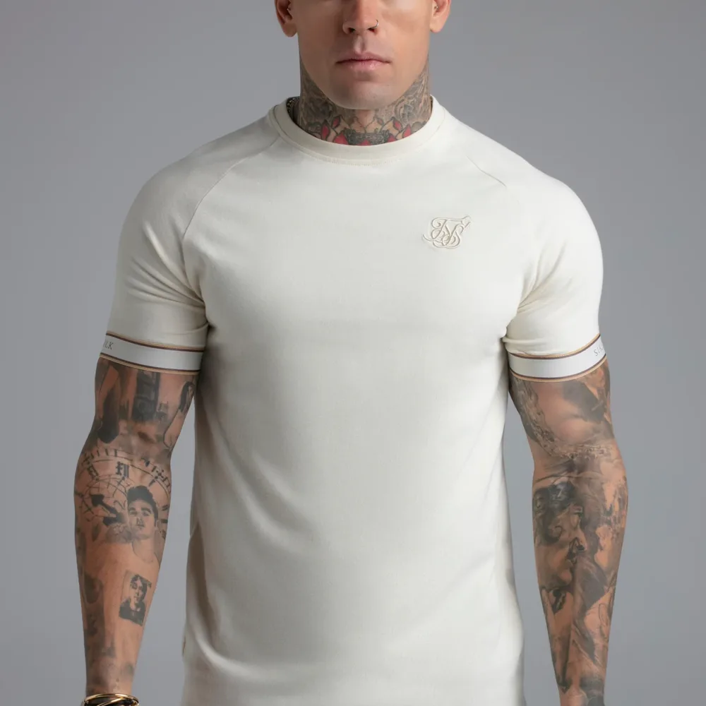 SikSilk - Ecru Tech T-Shirt